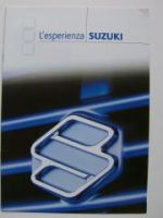Suzuki L"esperienza Prospekt Italienisch 10/2000 +Preisliste