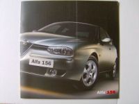 Alfa Romeo 156 Prospekt 2/2002 +Preisliste NEU