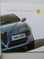 Alfa Romeo 147 Prospekt 12/2000 Vorstellung NEU Typ937