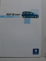 Peugeot 307 Break 4/2002 Prospekt NEU