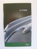 Jaguar S-Type Prospekt A3 Format 1/2002+Preisliste