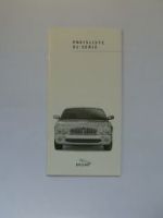 Jaguar XJ-Serie Preisliste September 1999 NEU