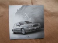 Jaguar X-Type Vorabprospekt März 2001 NEU