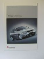 Vauxall New Omega 2000 Prospekt Englisch NEU