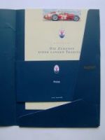 Maserati Mappe Tradition +Preisliste August 2000 NEU