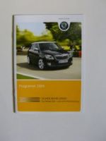 Skoda Programm 2009 Fahr-&Sicherheitstraining Prospekt