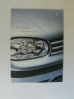 VW Golf +Variant Special Typ 1J Prospekt Juli 2001 NEU