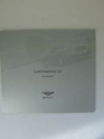 Bentley Continental GT Accessoiries 2004 UK Prospekt