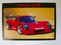 Ultima Sports GTR Prospektblatt UK England 3/1998 NEU