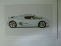 Koenigsegg CC Supersportwagen Prospekt Schweden NEU