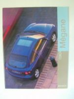 Renault Megane Coach Prospekt August 1998 NEU Typ BA