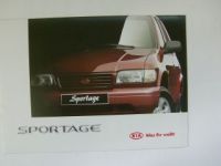 Kia Sportage Prospekt September 1997 NEU