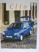 Renault Clio Prospekt April 1996 +Campus +Preisliste  NEU