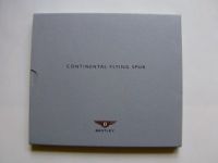 Bentley Continental Flying Spur Buch 2008 Rarität NEU