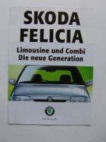 Skoda Felicia Limousine & Combi die neue Generation 4/1997