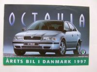 Skoda Octavia+ Felicia Prospekt Dänemark 1997 NEU Typ 1U