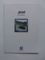 Peugeot 306 Break Prospekt 7/2000 NEU