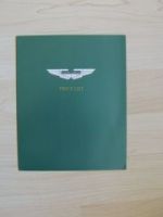 Aston Martin Price List DB7 +Vantage +V8 Models UK England