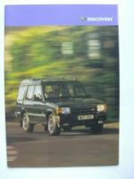 Land Rover Discovery Prospekt 9/1997 NEU