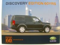 Land Rover Discovery Edition 60 YRS Sonderprospekt NEU