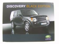 Land Rover Discovery Black Edition Sonderprospekt NEU