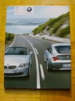 BMW Prospekt Z4 Roadster 20i-30si E85+ Z4 Coupe 3.0si E86 2008