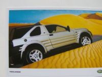 Land Rover Freelander Karte A4 Format