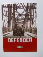 Land Rover Defender Prospekt NEU
