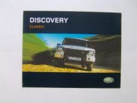 Land Rover Discovery Classic Prospekt 1/2004 Rarität
