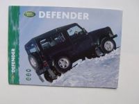 Land Rover Defender 90 110 130 Prospekt 1998