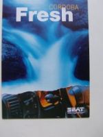 Seat Cordoba Fresh Prospekt 3/1996 NEU