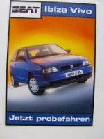 Seat Ibiza Vivo Prospekt 1,0MPI 1,4MPI NEU