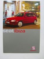 Seat Ibiza Prospekt 7/1999 NEU