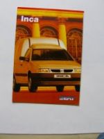 Seat Inca Prospekt 7/1998 NEU
