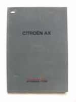Citroen AX Betriebsanleitung +GTi +TGD