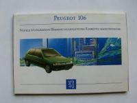 Peugeot 106 Bedienungsanleitung 1992/93 Rarität