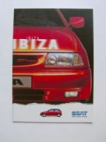 Seat Ibiza Prospekt GTI 5/1996 +Preisliste