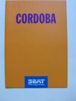 Seat Cordoba Prospekt 3/1996 +GTi 16V NEU