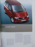 Seat Alhambra Prospekt 7/2000 NEU
